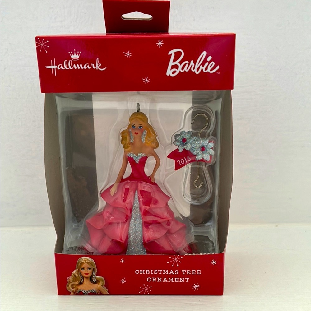 NWT 2015 Barbie Christmas Tree Ornament